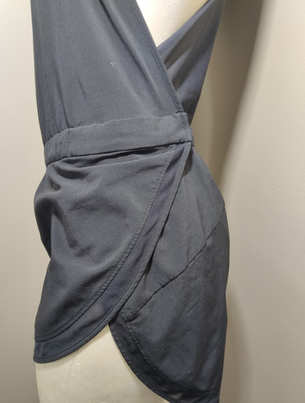 Lululemon The Lab Mesh Racerback Runsie Romper Black 2 - Picture 7 of 11